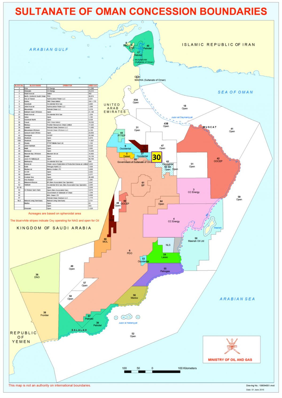 mappa di lekhwair Oman